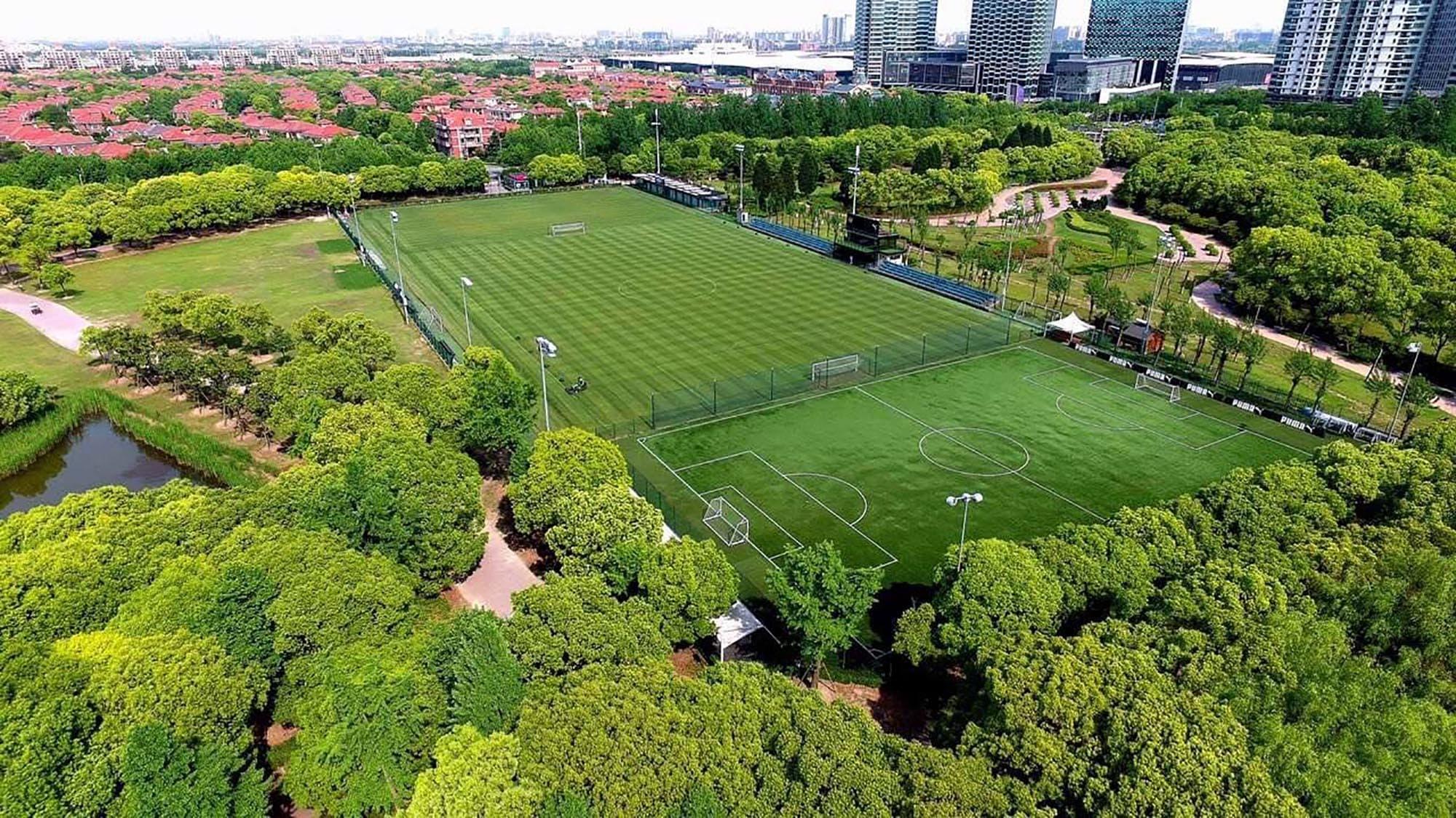Futsal Field With Artificial Turf